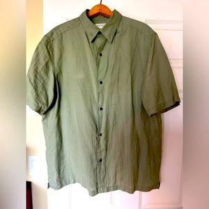 Concept by Claiborne men shirt green XL